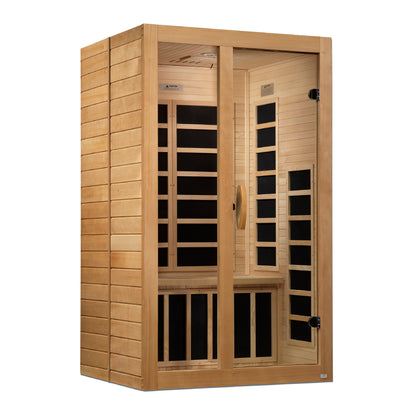 Dynamic Santiago 2-Person Low EMF FAR Infrared Sauna
