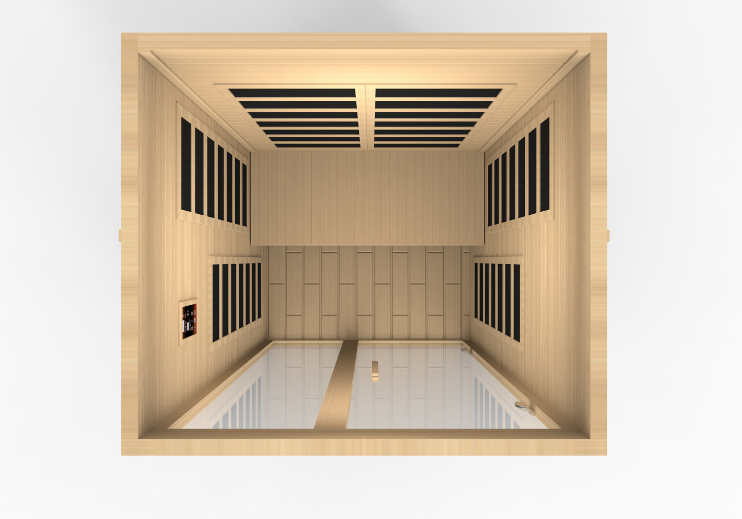 Dynamic Santiago 2-Person Low EMF FAR Infrared Sauna