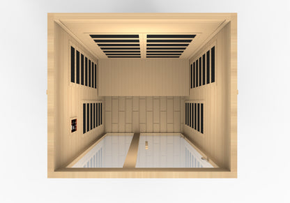 Dynamic Santiago 2-Person Low EMF FAR Infrared Sauna