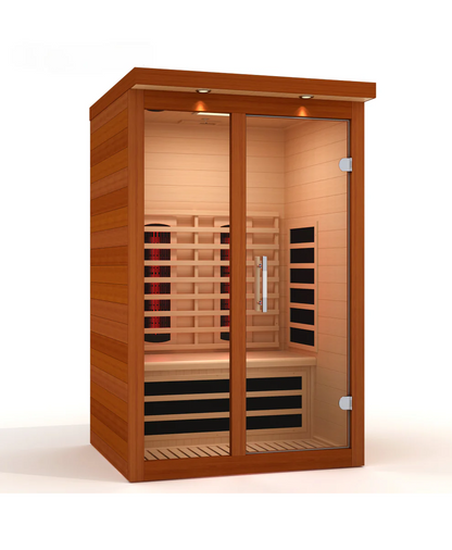 Dynamic Llumeneres 2-Person Full Spectrum Near Zero EMF FAR Infrared Sauna
