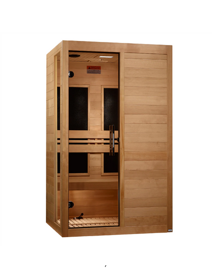 Dynamic Lucca Elite 2-Person Ultra Low EMF FAR Infrared Sauna