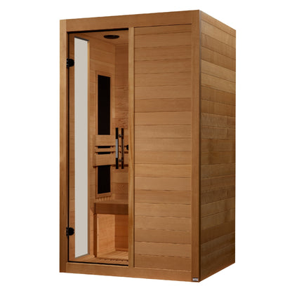 Dynamic Lucca 2-Person Low EMF FAR Infrared Sauna