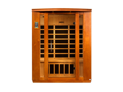 Dynamic Bellagio 3-Person Low EMF FAR Infrared Sauna
