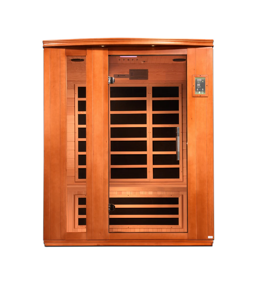 Dynamic Lugano Elite 3-Person Ultra Low EMF FAR Infrared Sauna