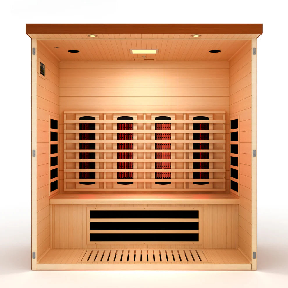 Dynamic Vila Grande 4-Person Full Spectrum Near Zero EMF FAR Infrared Sauna