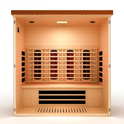 Dynamic Vila Grande 4-Person Full Spectrum Near Zero EMF FAR Infrared Sauna