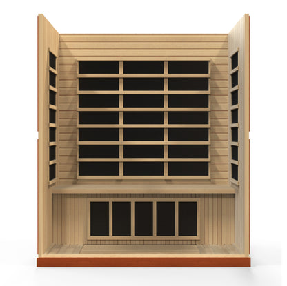 Dynamic Bergamo 4-Person Low EMF FAR Infrared Sauna