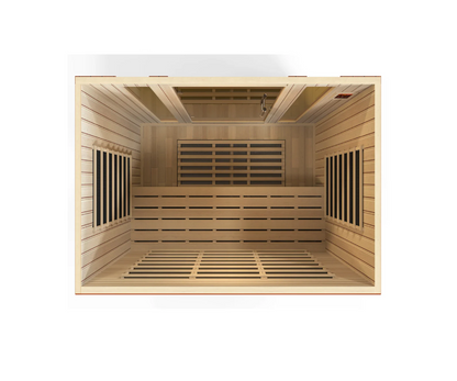 Dynamic Bergamo Elite 4-Person Ultra Low EMF FAR Infrared Sauna
