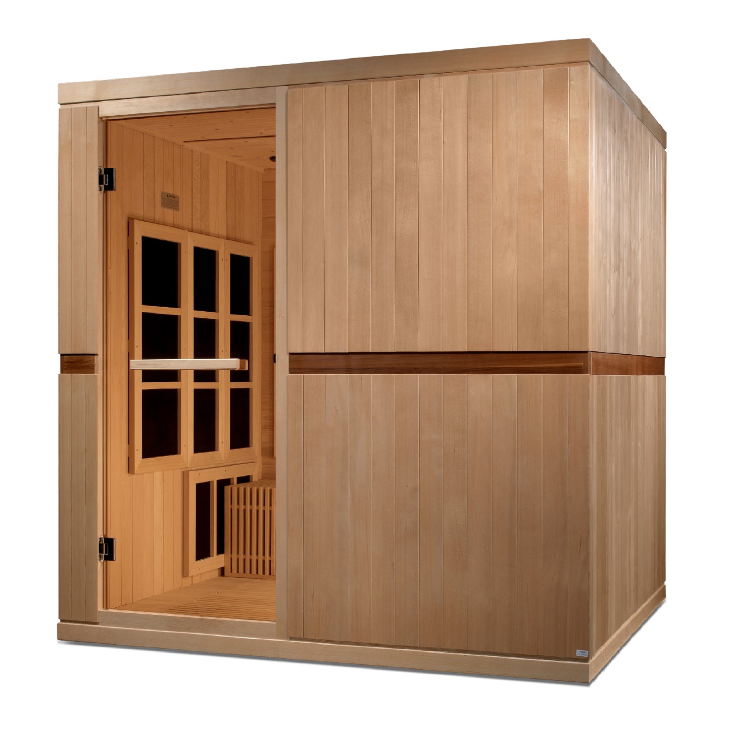 Golden Designs Catalonia 8-person PureTech™ Near Zero EMF FAR Infrared Sauna