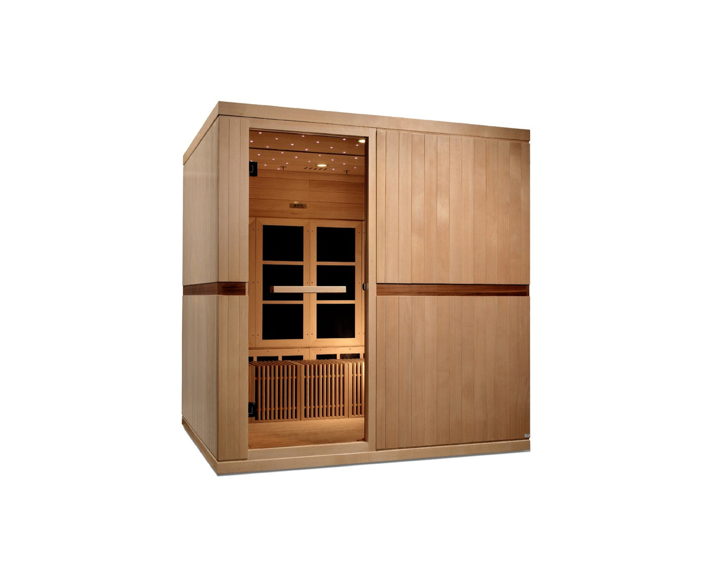 Golden Designs Catalonia 8-person PureTech™ Near Zero EMF FAR Infrared Sauna