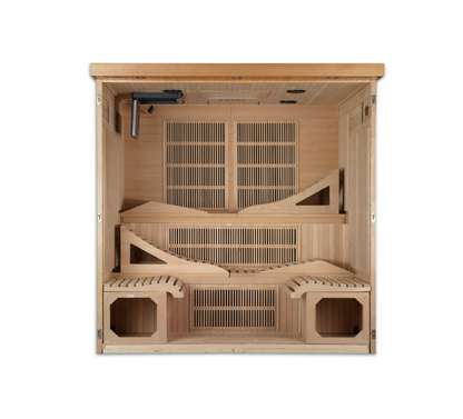 Dynamic Monaco Elite 6-Person Ultra Low EMF FAR Infrared Sauna