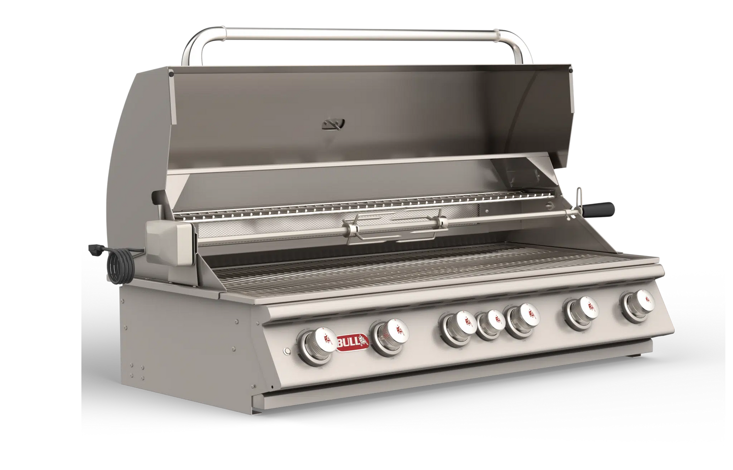 Bull Diablo Stainless Steel 46-Inch 6-Burner Built-in Gas Grill Head - 62649