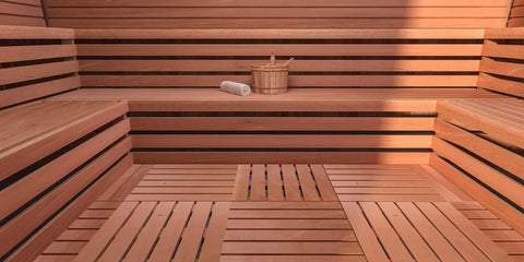 Image of Scandia Duck-Board Flooring for Saunas - SN-PM-DUCKBOARD-CWRC