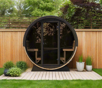 SaunaLife Model EE8G Sauna Barrel, 6-Person - SL-MODELEE8G