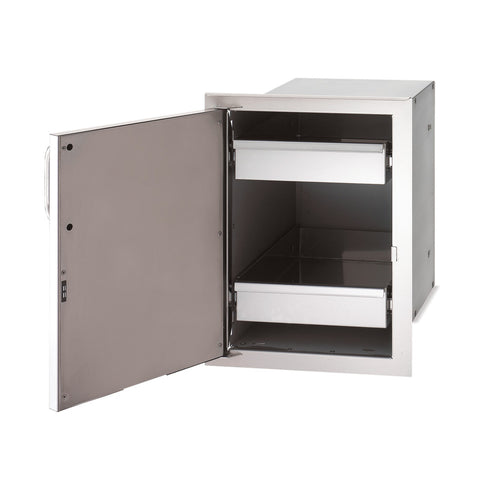 Image of Fire Magic Select 14" Single Door with Dual Drawers