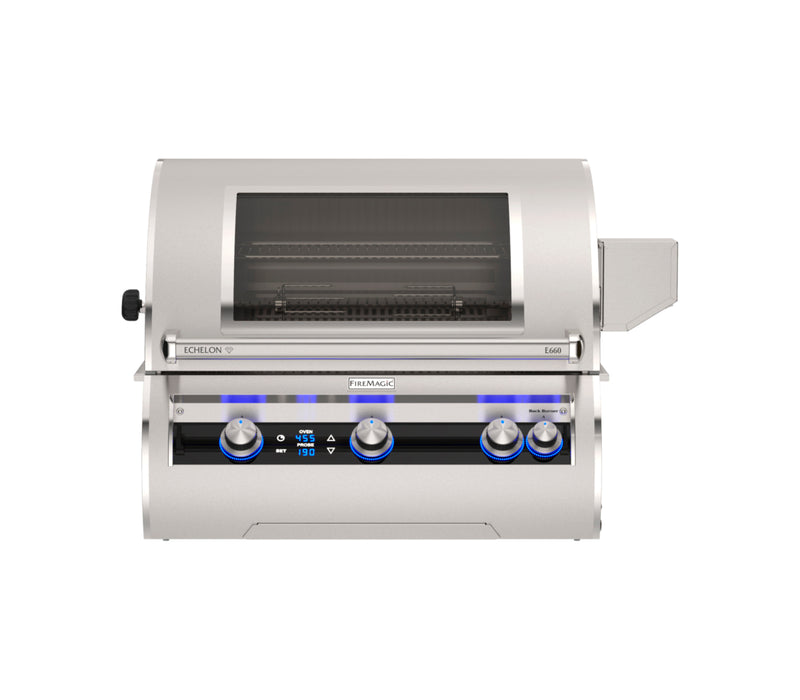 Fire Magic Echelon Diamond E660i 30" Built-In Grill with Digital Thermometer