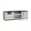 Fire Magic Contemporary Pre-Fab Grill Island with Refrigerator Cut-out - ID790-WAR-115BA