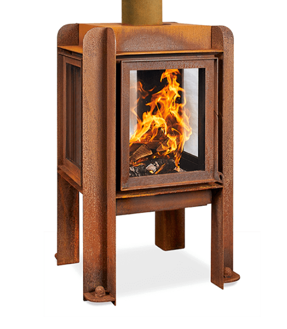 RB73 Fennek 50 4-Sided Glass Fireplace
