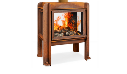 RB73 Fennek 80 4-Sided Glass Fireplace