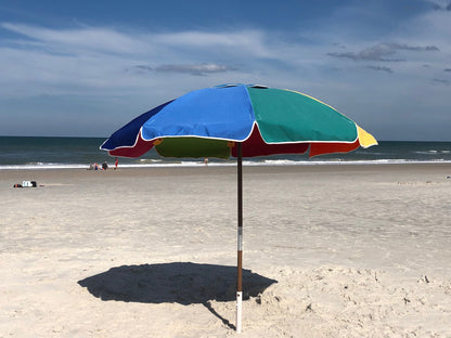 Fiberlite Julington 7.5' Octagon Hardwood Pole Umbrella - FL7.5BV