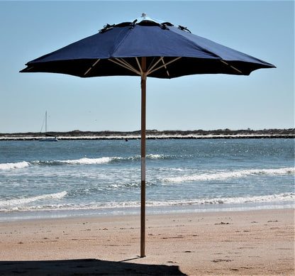 Fiberlite Julington 7.5' Octagon Hardwood Pole Umbrella - FL7.5BV