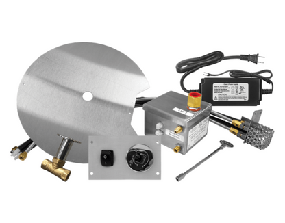 Firegear 39" Flat Disc Liquid Propane AWS Fire Pit - FPB-39DBSAWS-P