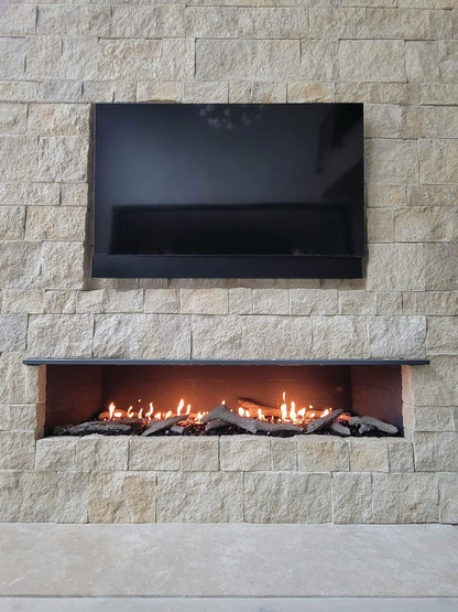 Isokern Maximus Linear 120" Gas Burning Fireplace - 82L120
