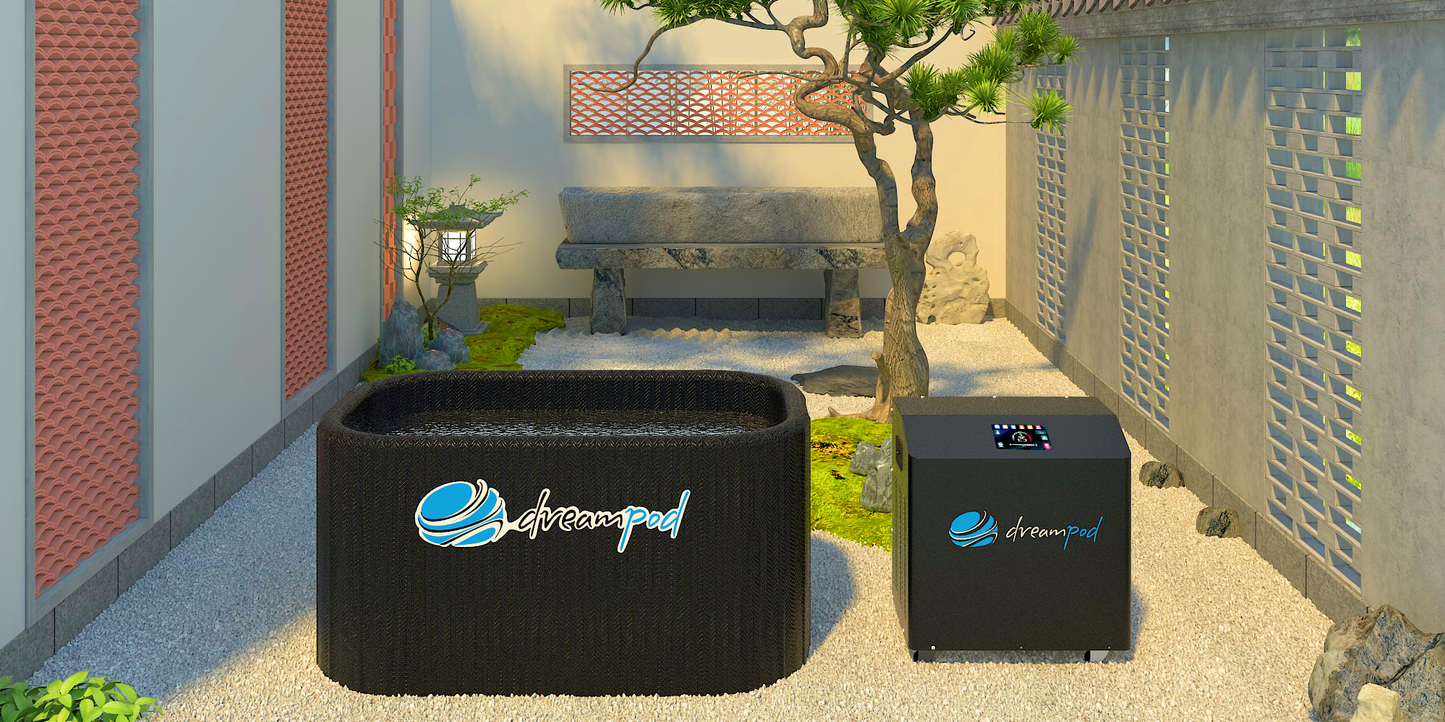 Dreampod Ice Bath FLEX with Chiller  - DPIB102BPE