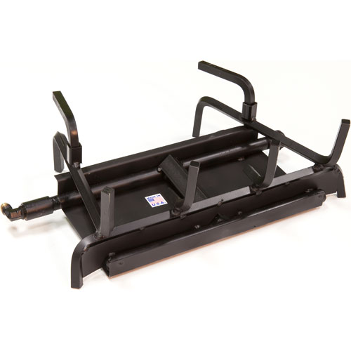 Grand Canyon Gas Logs Indoor Vented Natural Gas Double Burner, LP Convertible, 18" to 60"