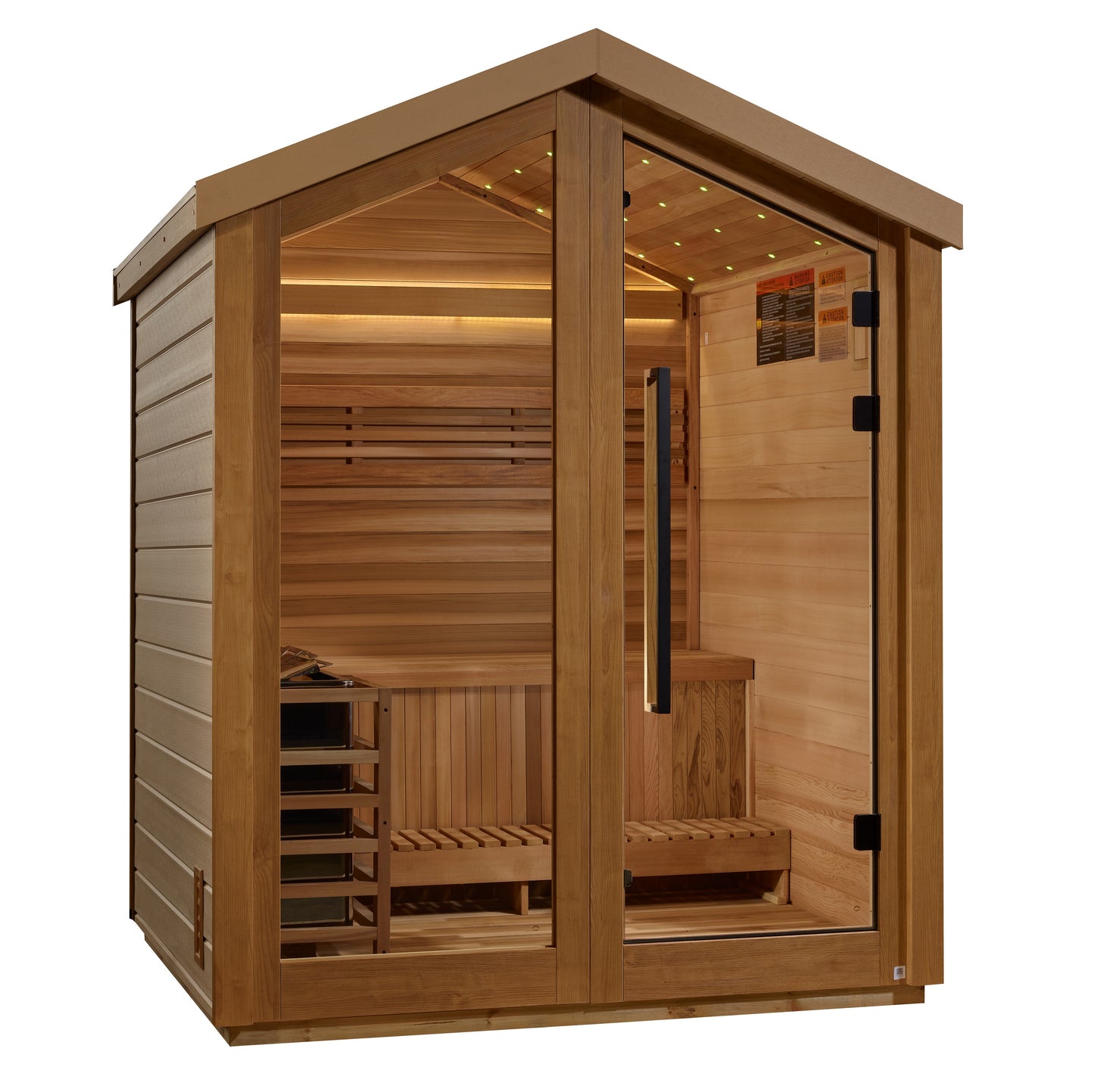 Golden Designs Savonlinna 3 Person Outdoor Traditional Sauna