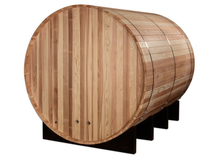 Golden Designs "Klosters" 6 Person Barrel Traditional Sauna