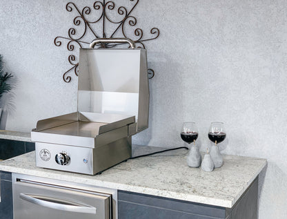 Le Griddle Wee Griddle 1 Burner Electric (Lid Included)	 - GEE40 LK