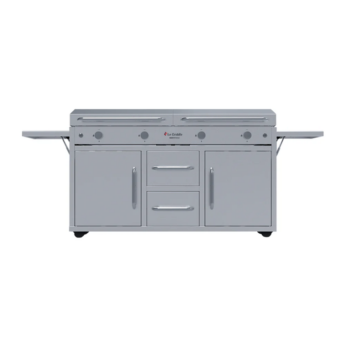 Le Griddle The Grand Texan 4 Burner Natural Gas (Cart Included) - GFE160 CK