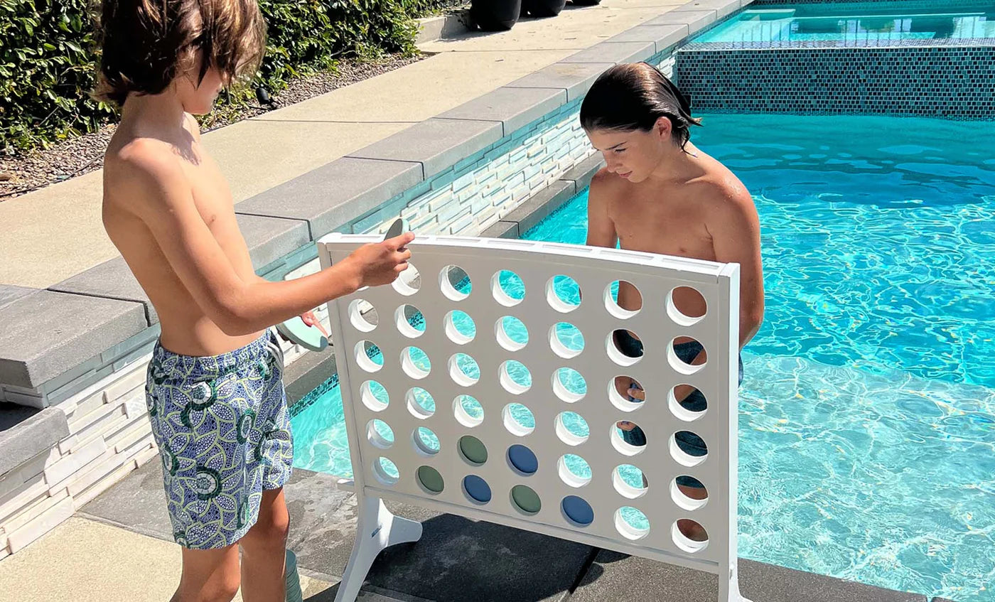 Ledge Lounger Giant Four in a Row Game - LL-GM-4R