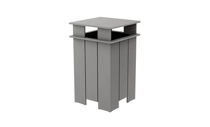 Ledge Lounger Mainstay Square Trash Bin (Available in 8 Resin Colors) - LL-MS-ITB-SQ-CD