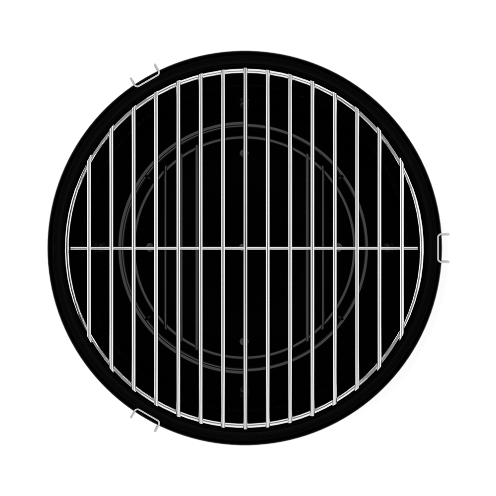 Napoleon NK14 Charcoal Kettle Grill, Black - NK14K-LEG-3