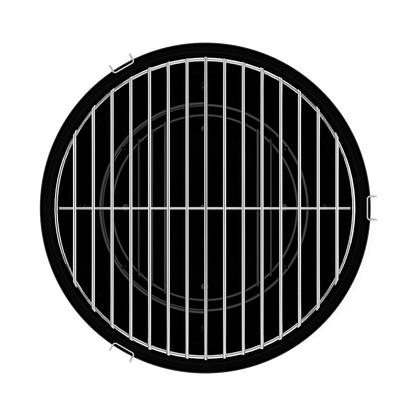 Napoleon NK14 Charcoal Kettle Grill, Black - NK14K-LEG-3