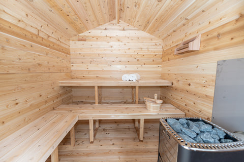 Image of LeisureCraft CT Georgian Cabin Sauna - CTC88W