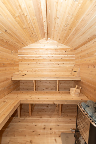 Image of LeisureCraft Georgian Cabin Sauna with Changeroom - CTC88CW