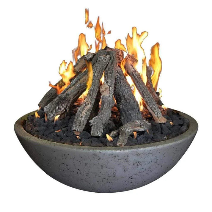 Grand Canyon Gas Logs Fire Bowl with Tee Pee Burner