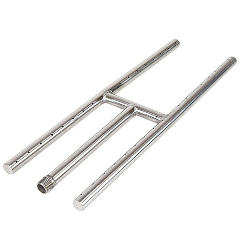 Grand Canyon Gas Logs Outdoor Fire Pit Natural Gas H-Burner, LP Convertible