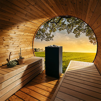 HUUM CORE Series Black Electric Sauna Heater – Up to 10.5kW