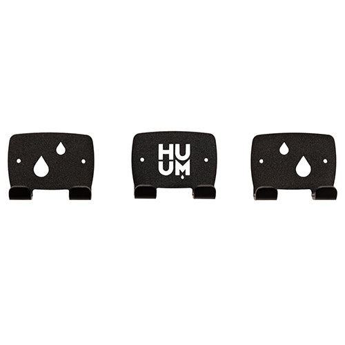 HUUM Sauna Design Towel Hook Set, Black-HM005012