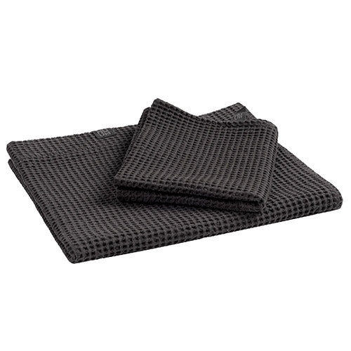 HUUM Sauna Towel Collection Set, Black-HM008012