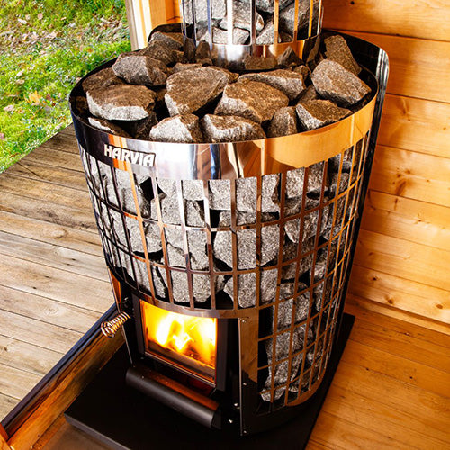Harvia Cilindro Series 16kW Wood-Burning Sauna Stove