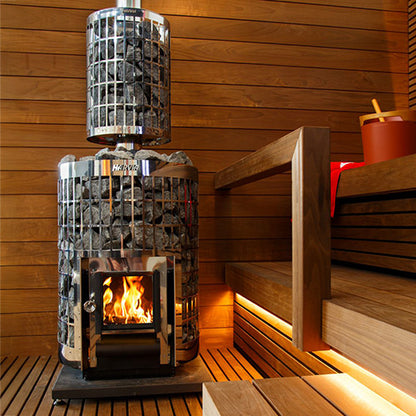 Harvia Cilindro Series 17kW Wood-Burning Sauna Stove