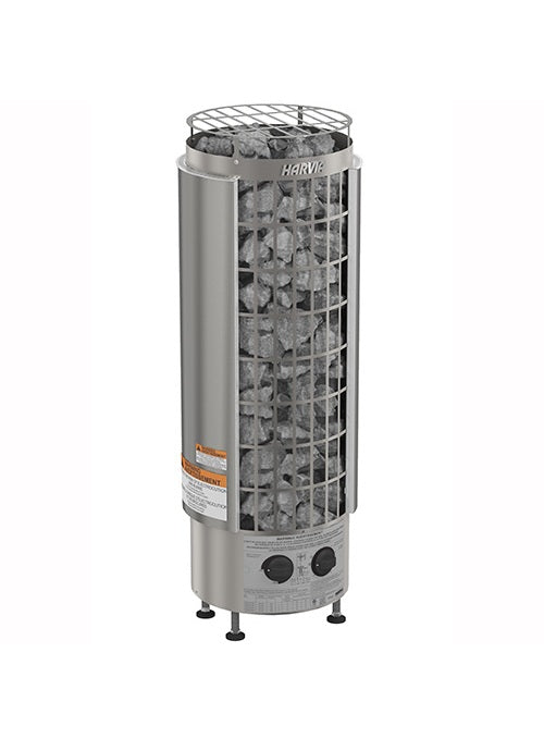 Harvia Cilindro PC60, Cilindro Half Series 6kW Sauna Heater – HPCS6U1HB