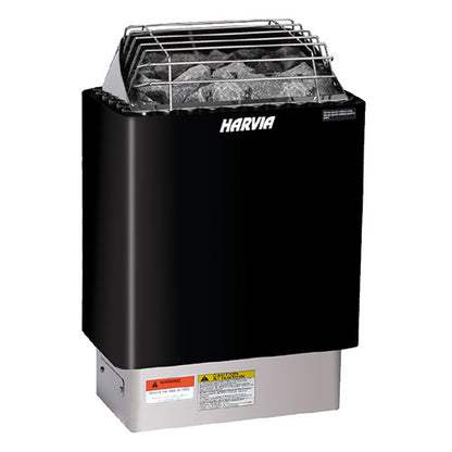 Harvia KIP Series 8kW Sauna Heater, Black