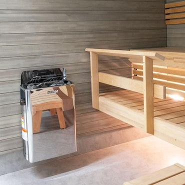 Harvia The Wall Series, 8kW, Stainless Steel Sauna Heater, 240V 1PH