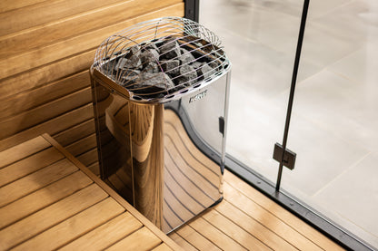 Harvia K15G Club Series 15kW Stainless Steel Sauna Heater at 240V 1PH - HRKGU1524C